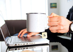 Taza Esmaltada Galaxy 400 ml 13 Oz