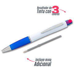 TRIPLET 2-1 Bolígrafo con Resaltador OFERTA