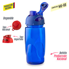 Botilito mini Spring 550ml Tapa Importada o Nacional