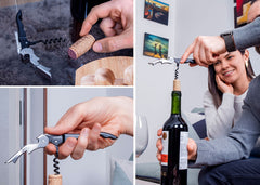 Sacacorchos de 2 Tiempos