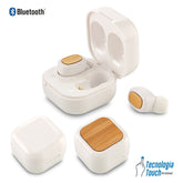 Audífonos Bluetooth Eco Bamboo - PRECIO BOMBA