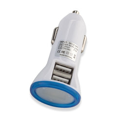 Cargador Dual para carro con Luz OFERTA