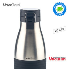 Botilito Metalico Urban Travel Lock 600ml - OFERTA