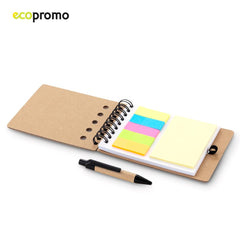 Mini Libreta con Boligrafo en Corcho - OFERTA
