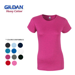 GILDAN CAMISETA T-SHIRT DAMA TALLA L