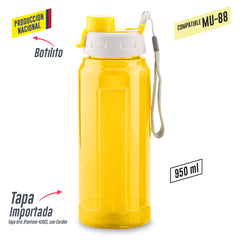 Botilito Plástico Galaxy 950ml - Producción Nacional
