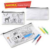 Cartuchera en Cambrel kidz Con Diseño.