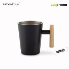 Mug Metálico Torval Urban Travel 400ml