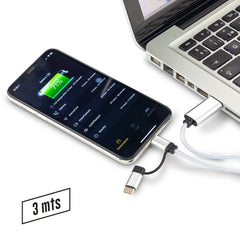 Cable Multicargador 3 Metros OFERTA