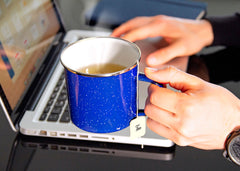 Taza Esmaltada Galaxy 400 ml 13 Oz