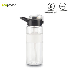 BOTILITO PLASTICO GRIPLY RPET 700ml NUEVO