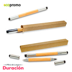 Bolígrafo Bamboo 4-1 - PRECIO BOMBA
