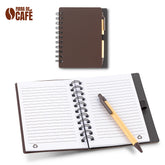 Libreta con Bolígrafo Coffee - PRECIO BOMBA