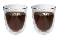 Set de vasos de vidrio Double