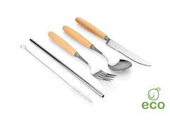 Set de Cubiertos Bambú Bella