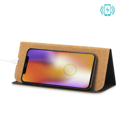 Mouse Pad Corcho con Cargador Inalambrico Relium - OFERTA