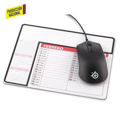 Mouse Pad Calendar - Producción Nacional - PRECIO BOMBA