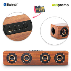 Speaker Bluetooth Retro Bamboo - PRECIO BOMBA