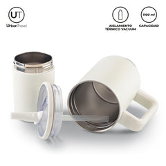 MUG METALICO CAMPER URBAN TRAVEL 1100ml NUEVO