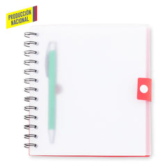 Libreta con Bolígrafo Kadens - Producción Nacional