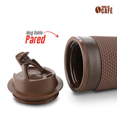 Mug Plástico en café 500ml OFERTA