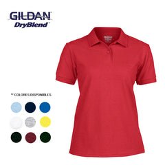 GILDAN CAMISETA POLO ADULTO DAMA TALLA M