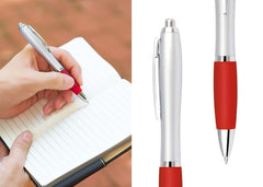 Bolígrafo Manchester Plateado