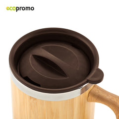 Mug Metálico Bamboo Eco 350ml