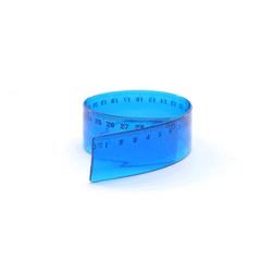 Regla Flexy PVC 30cm - Produccion Nacional