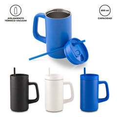 Mug Metálico Micron 800ml NUEVO