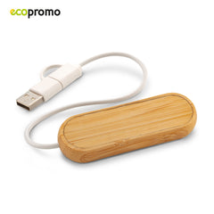 Puerto USB Massimo Bamboo