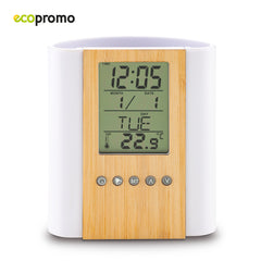 Reloj Portaboligrafo Crystal Bamboo