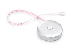 Cinta Métrica Round Plata