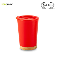 MUG PLASTICO GLIMM ECO 300ml NUEVO
