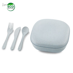 Portacomidas con Cubiertos Eco Nature