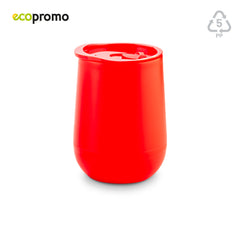 Mug Plástico Doble Pared Eco 350ml