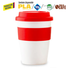 Mug Kit Vaso+Tapa Silicona Plastico Orbit 12oz - Produccion Nacional PRECIO NETO