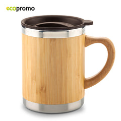 Mug Metálico Bamboo Eco 350ml