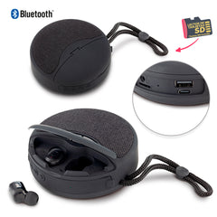 Speaker Bluetooth con Audífonos - PRECIO BOMBA