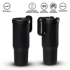 Mug Metálico Noma Chili 900ml NUEVO