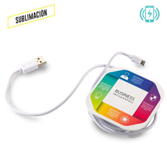 Cargador Inalambrico con Organizador de Cables - OFERTA