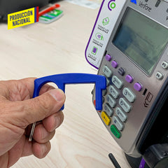Llavero Plástico Multiusos Anticontacto - Produccion Nacional