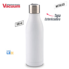 Botilito Metálico UV-C Clean 500ml