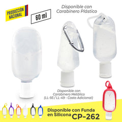 Gel Antibacterial Transparente-Producción Nacional