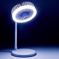 Lámpara de Escritorio con Ventilador Selfie OFERTA