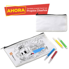 Cartuchera en Cambrel kidz Con Diseño.