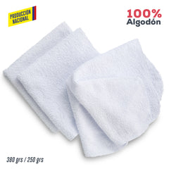 Toallas 100 algodón - Producción Nacional