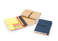 Libreta Ecológica Memo Sticky con Bolígrafo