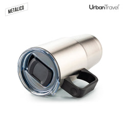 Mug Metálico Cobalt Urban Travel 600ml