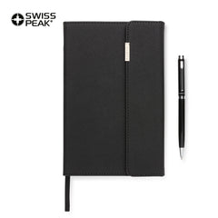 Set de Boligrafo y Libreta Swiss Peak Lux